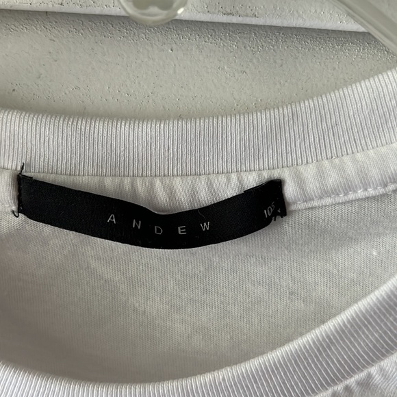 Andew plain white tee - Picture 2 of 3